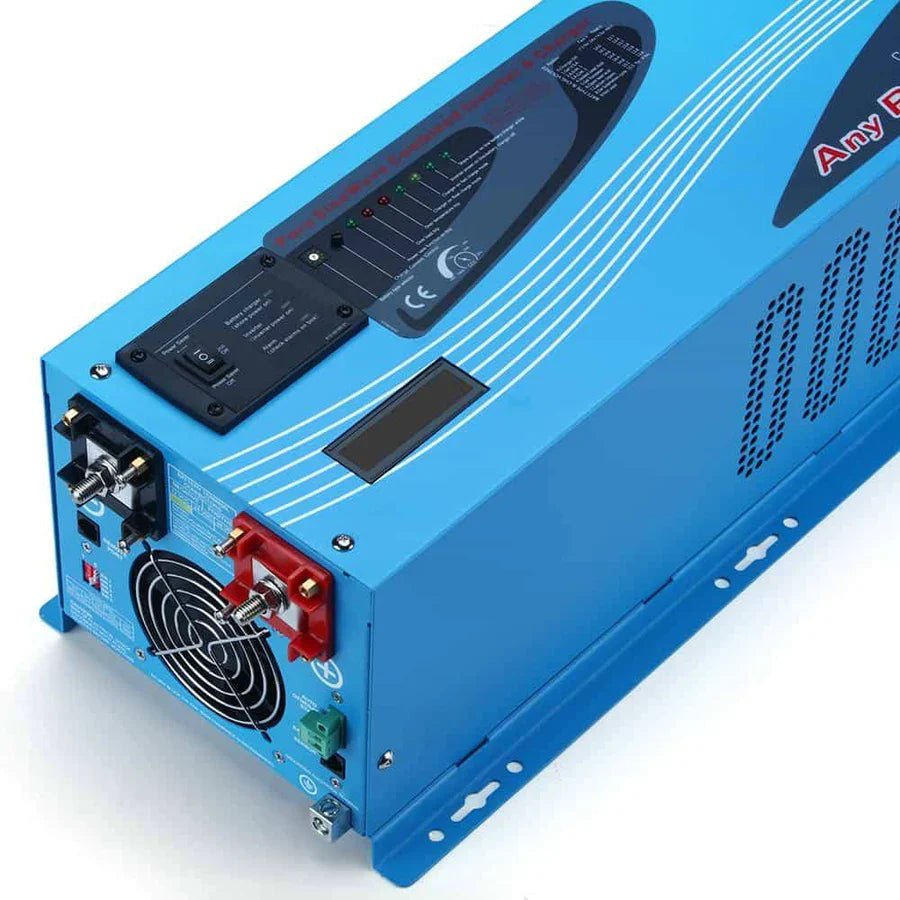 4000W DC 24V Split Phase Pure Sine Wave Inverter With Charger