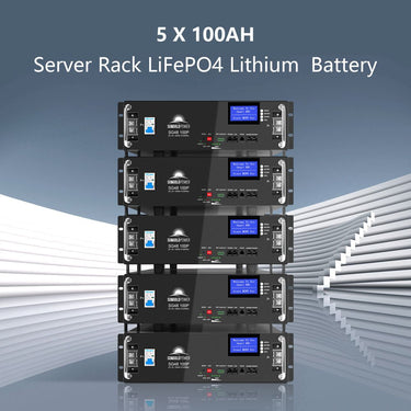 Off-Grid Solar Kit 13000W 48VDC 120V/240V LifePo4 20.48KWH Lithium Battery 14 X 415 Watts Solar Panels SGR-13KM