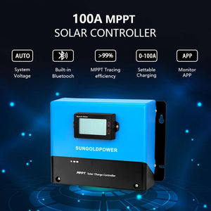 Off-Grid Solar Kit 6000W 48VDC 120V/240V LifePo4 10.48KWH Server Rack Lithium Battery 8 X 370 Watts Solar Panels SGR-6KL48C