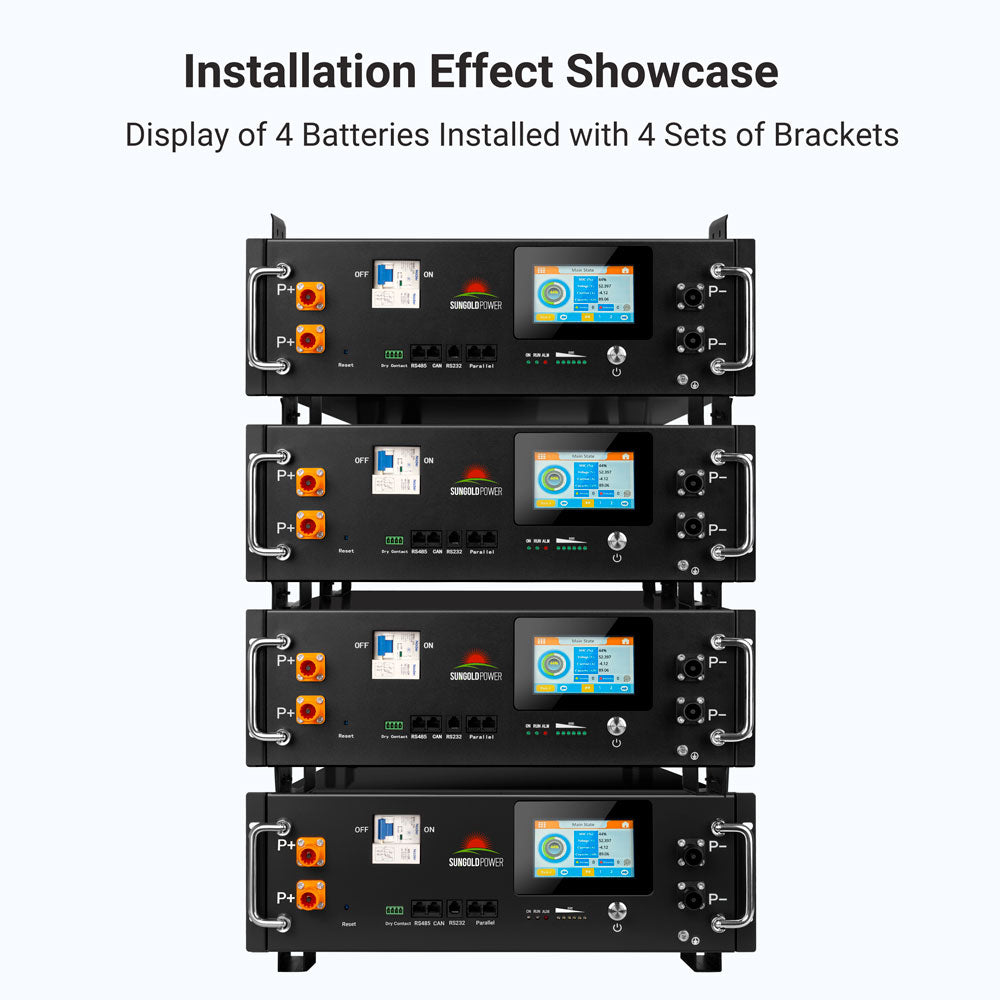 SunGoldPower Battery Bracket fo CoreX 5 Pro Server Rack Battery