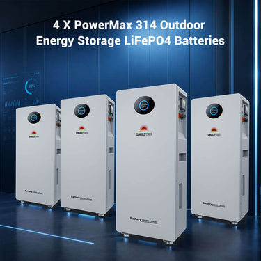 Off-Grid Solar Kit 24KW 48VDC 120/240VAC 61.44KWH-64.28KWH Lithium Battery 31 X 590 Watts Solar Panels FR-24K60CP/ FR-24K64PM