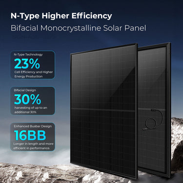 Off-Grid Solar Kit 6500W 48VDC 120/240VAC LifePo4 10.24KWH Lithium Battery 8 X 450W Solar Panels SGR-6510E