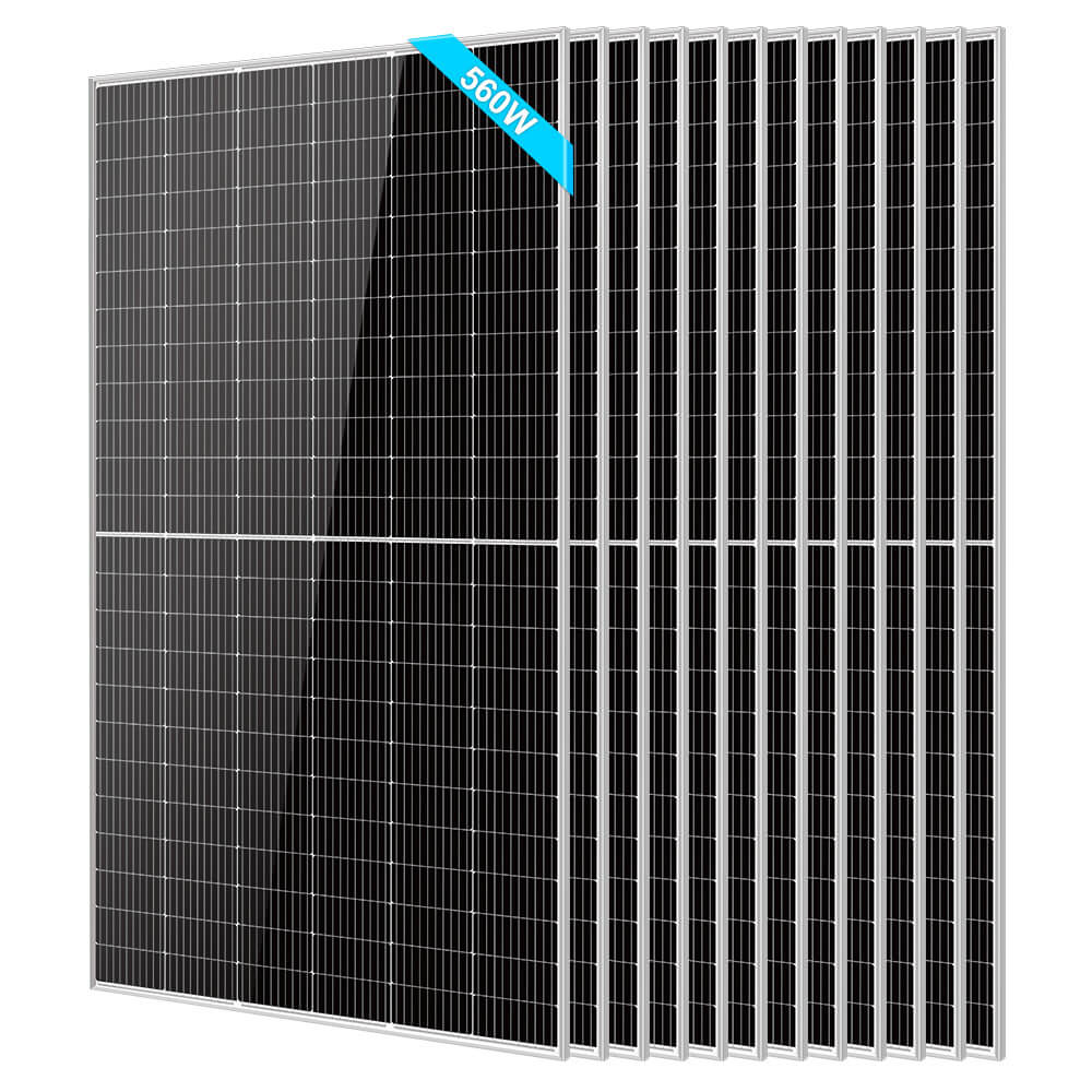 560W Bifacial PERC Solar Panel  | SGP-560-SBD UL61730 Certified by ETL