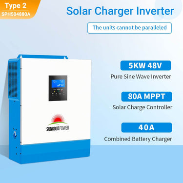 5000W 48V Solar Charger Inverter