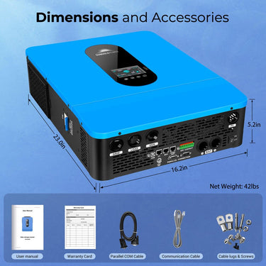 6.5KW 48V Split Phase Solar Inverter SPH6548P