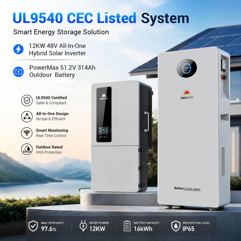 12KW 48V All-in-one Hybrid Solar inverter | Whole Home Backup (200A)| SGS-12K18MAX