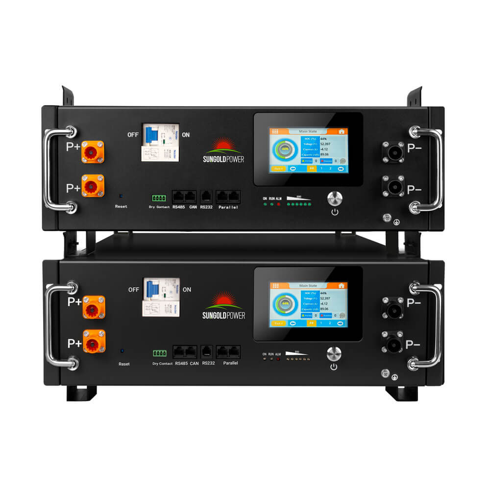 CoreX 5 Pro Server Rack 48V 100AH Residential Energy Storage Battery Pack Wi‑Fi & Bluetooth