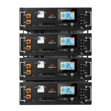 CoreX 5 Pro Server Rack 48V 100AH Residential Energy Storage Battery Pack Wi‑Fi & Bluetooth