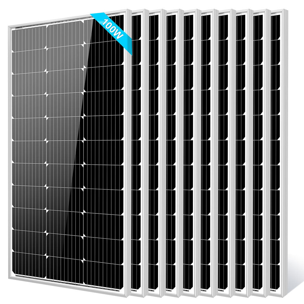 100 Watt Monocrystalline Solar Panel